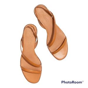 Madewell The Heidi Slingback Sandal Style AM213 Summer 2020 size 7.5